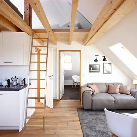 Apartment Königsschlaf No7 - Dachwohnung Mit Galerie Im Herzen Von *